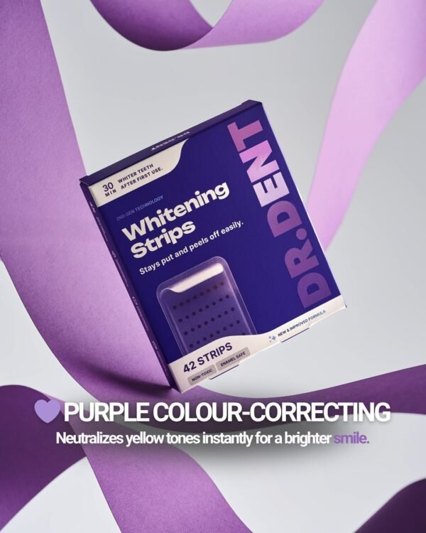 Dr Dent Purple Teeth Whitening Strips ( The Couple's Bundle )